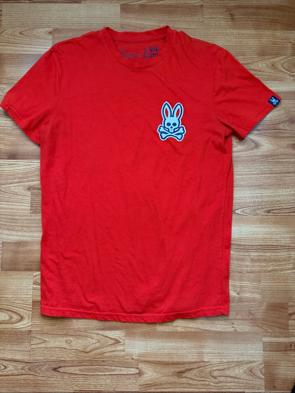 Psycho Bunny | Red Short Sleeve | Logo Tee | S